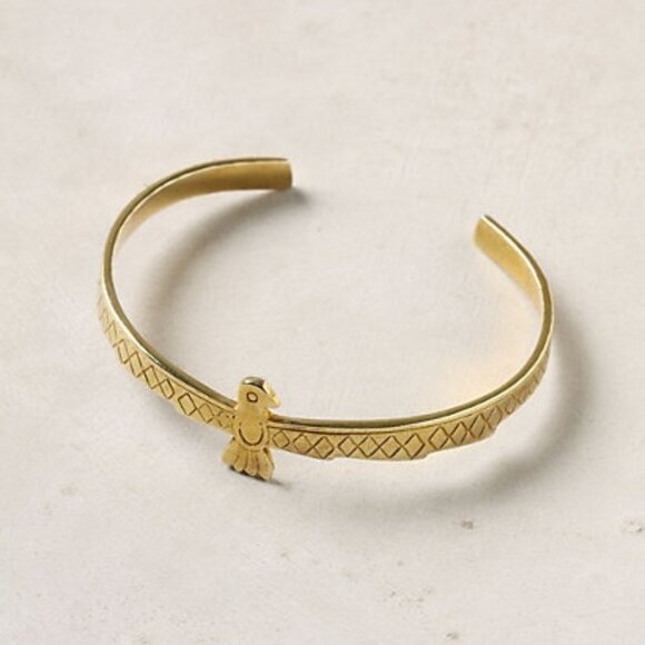 ISO Anthropologie  Huyana Cuff (feather and arrow from 2012) - Picture 1 of 2